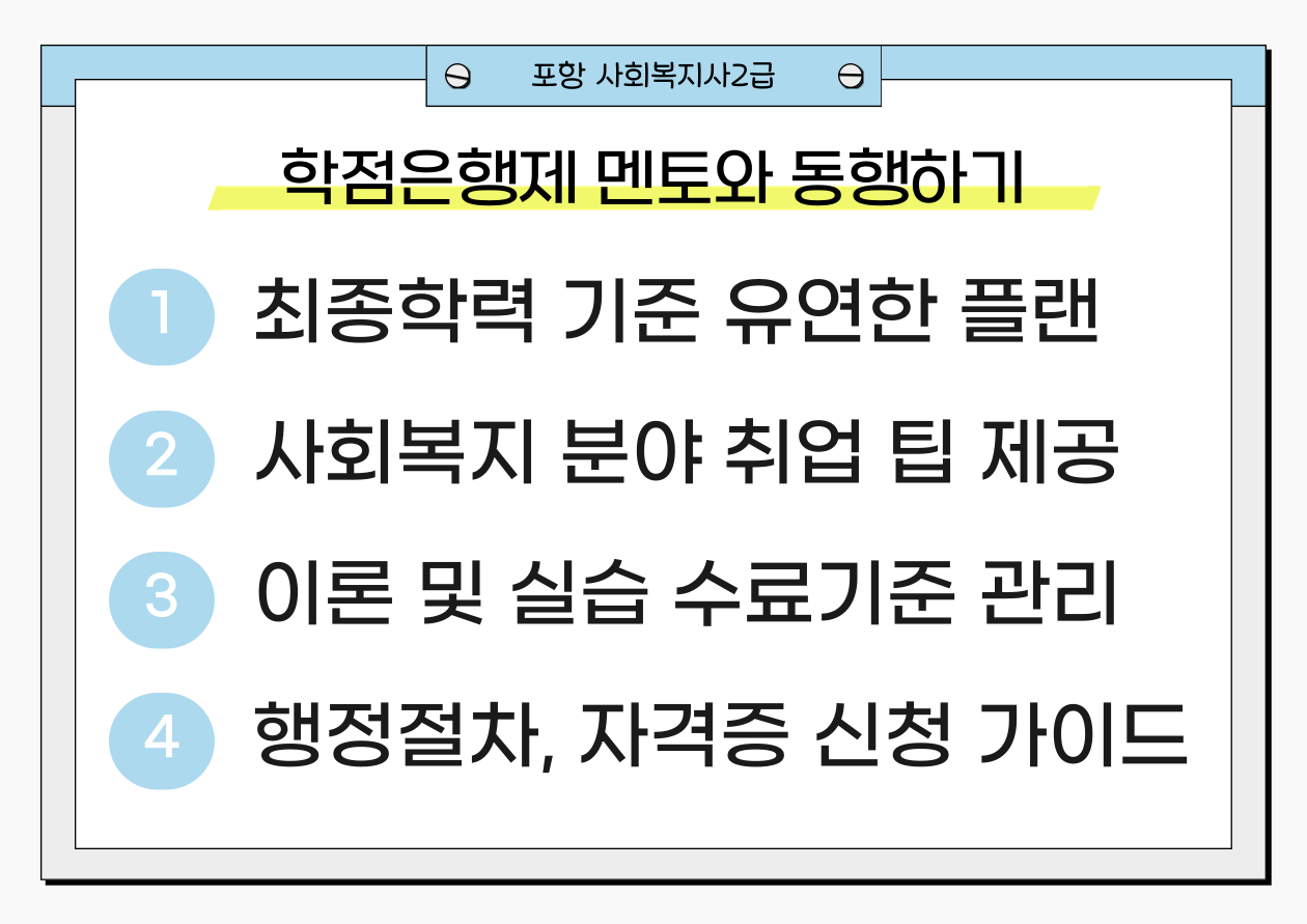 포항 사회복지사2급